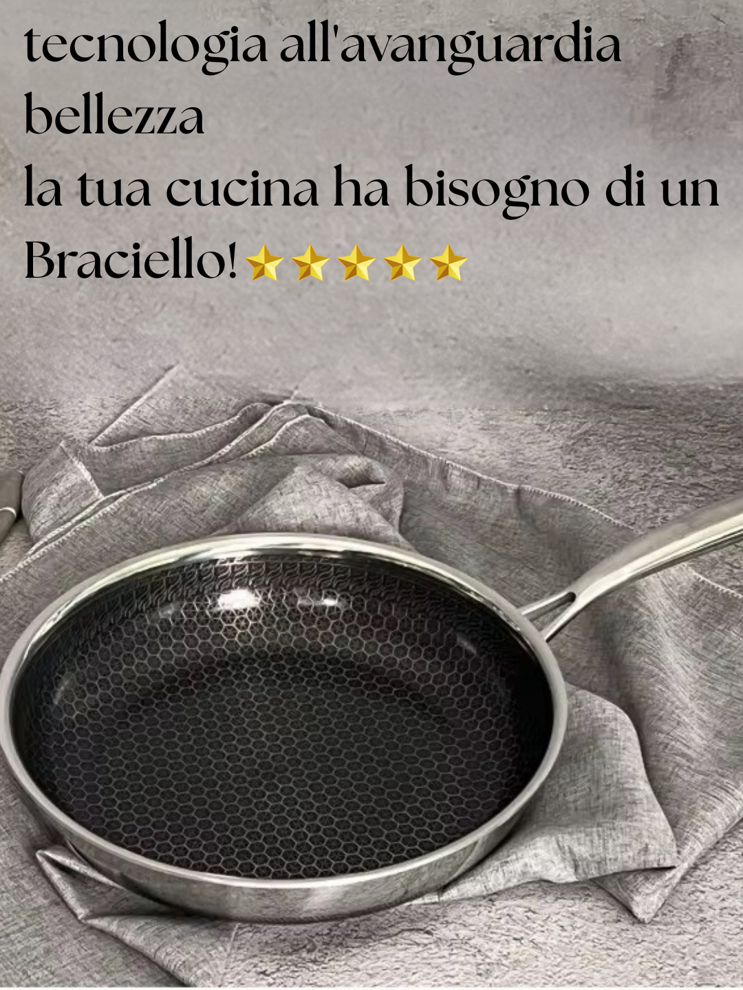 Braciello™ - Padella Ibrida